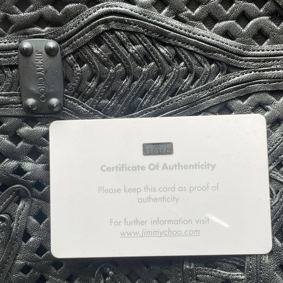 Jimmy Choo Evening Bag Mint Condition, Original dust bag, & card of authenticity - Picture 6 of 9